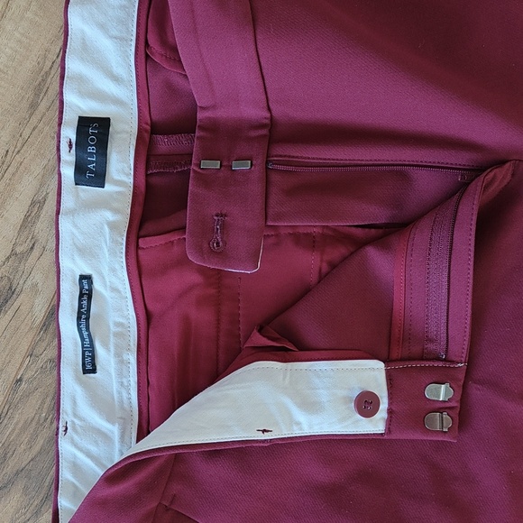 EUC Cranberry Petite Hampshire Ankle Dress Pants - Picture 5 of 6